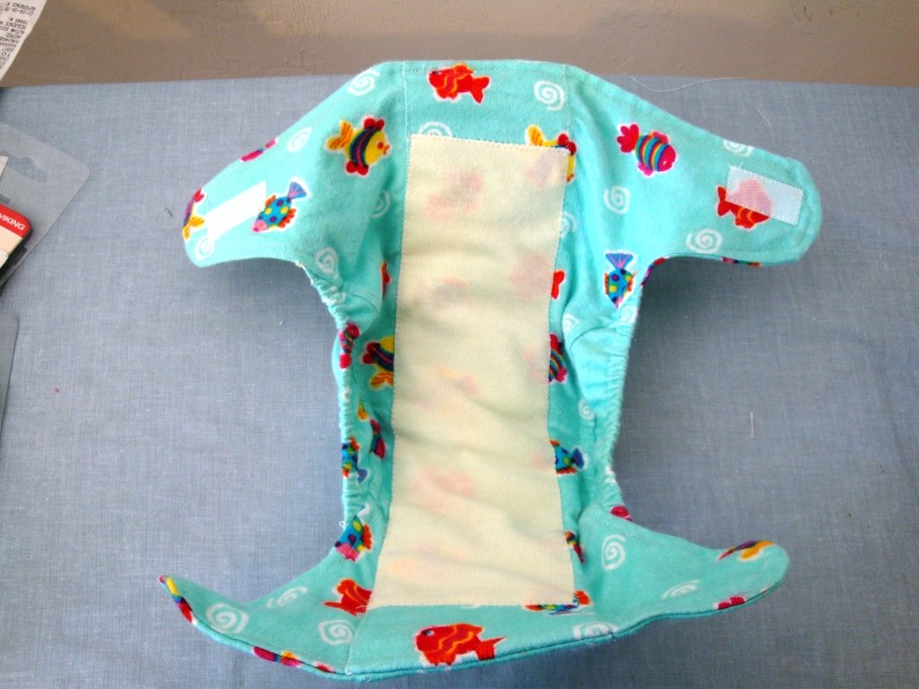 Watercolor Books Fitted Cloth Diaper - Made to Order – Clover Cloth  Creations