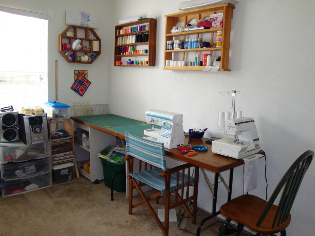 My Home Sewing Studio! - Crafty Gemini