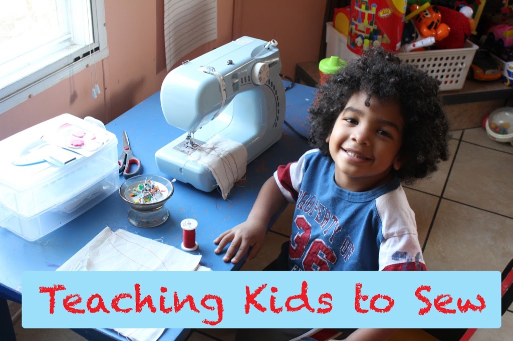 Teaching Kids to Sew- Tips & Ideas - Crafty Gemini