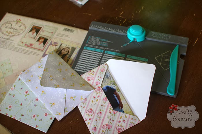 Envelope Punch Board Tutorial- We R Memory Keepers - Crafty Gemini