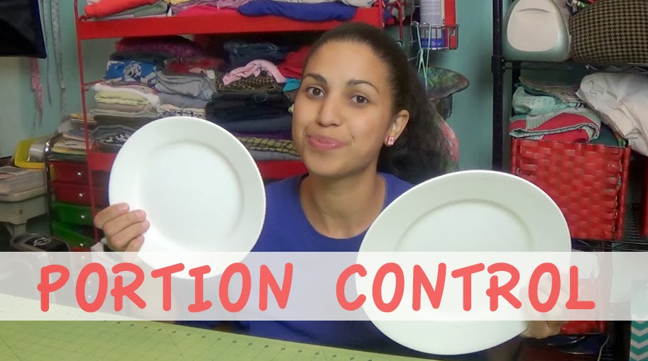 weight loss portion control vlog
