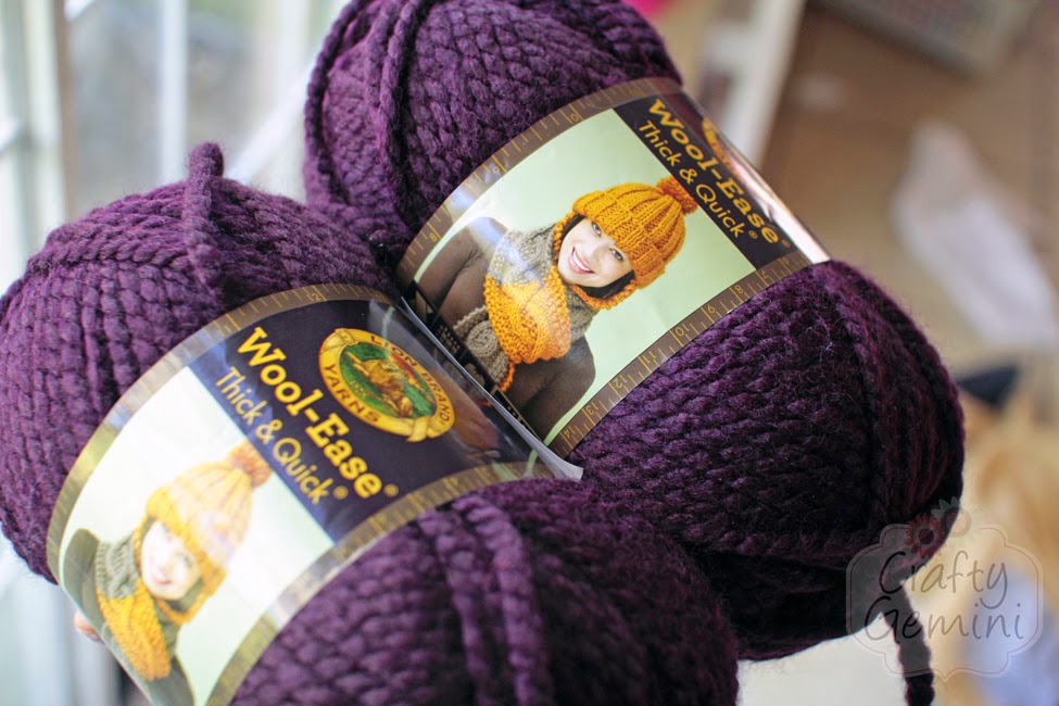 lion brand yarn wool-ease thick & quick yarn