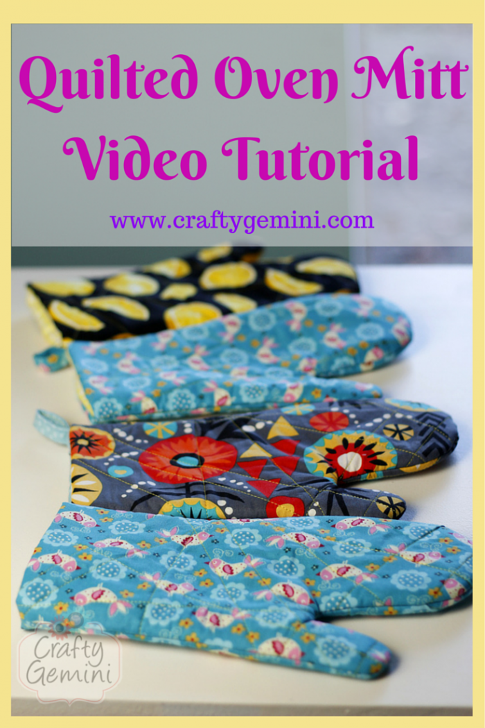quilted oven mitt tutorial