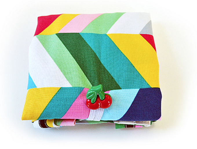 folded up market tote bag crafty gemini creates