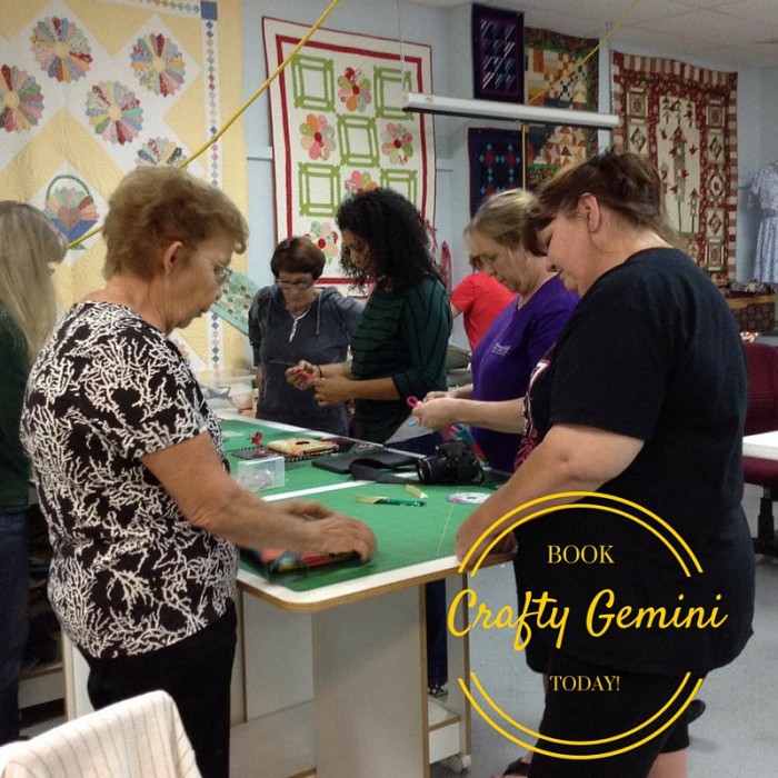 crafty gemini bookings and events