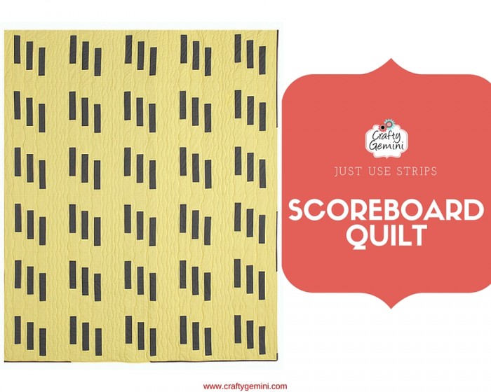 scoreboard quilt by crafty gemini quilty magazine