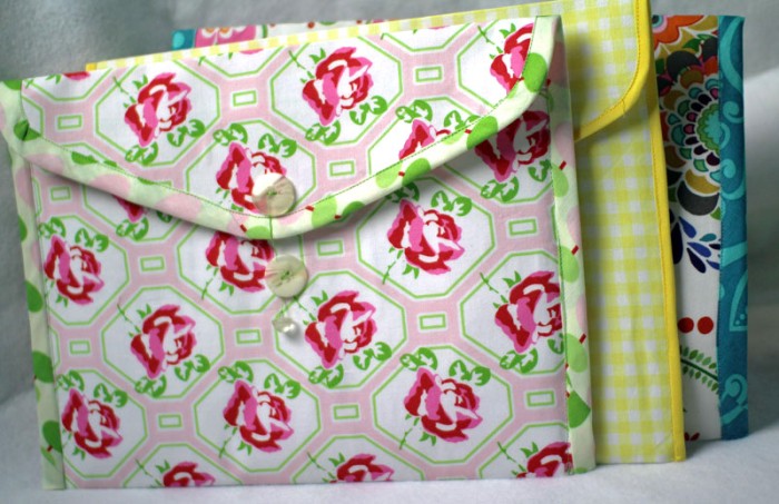 fabric envelope folders