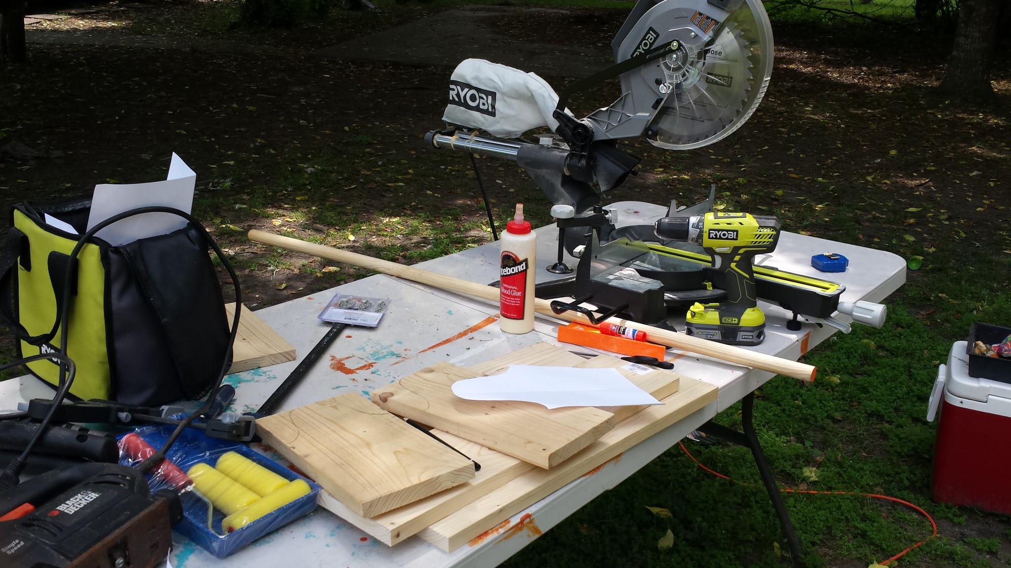 garden tool caddy- diy woodworking project - crafty gemini