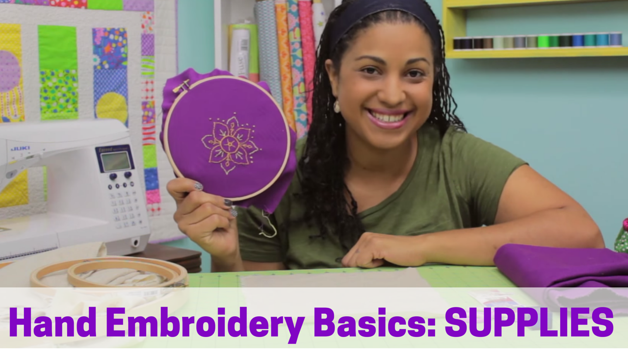 NEW Hand Embroidery Video Tutorial Series! - Crafty Gemini