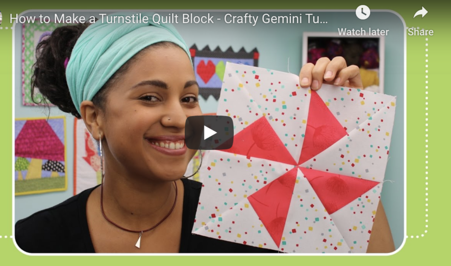 Quilting - Crafty Gemini