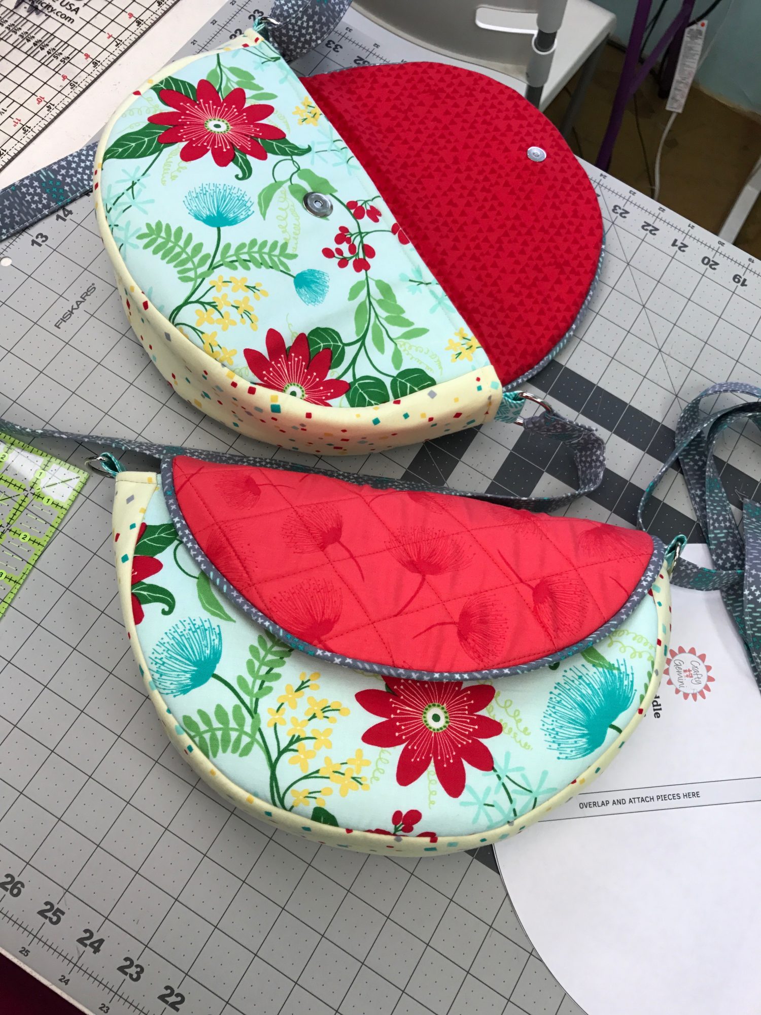 Gracie Saddle Bag PDF Pattern Crafty Gemini