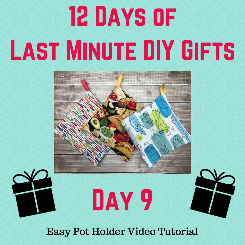 easy pot holder video tutorial with crafty gemini