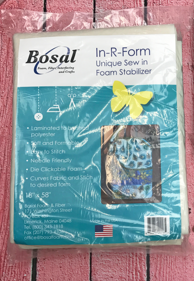 Sew In - In R Form Bosal Bag & General Foam Batting - Sewing-sanctuary