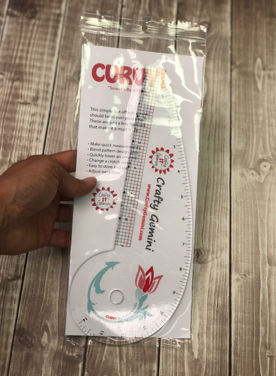 Curve Runner- Crafty Gemini Edition Rolling Ruler - Crafty Gemini