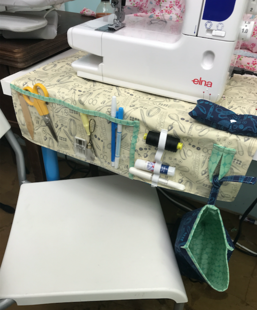 Sewing Machine Table Mat & Organizer - PDF & Video Course - Crafty Gemini