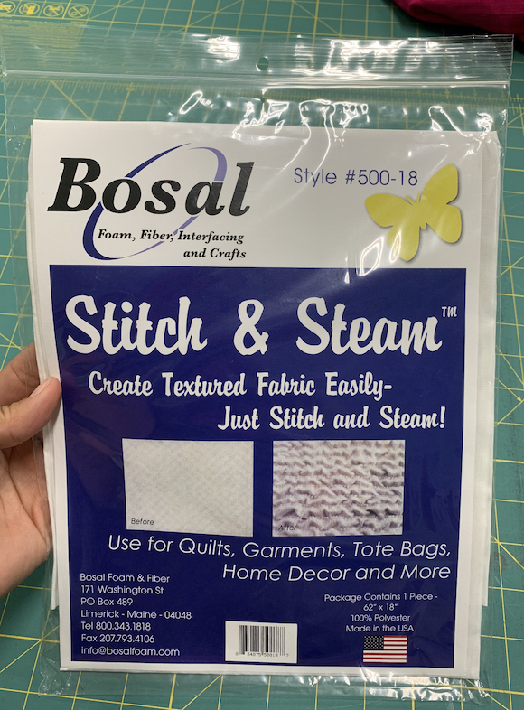 Stitch & Steam 62in x 18in 500-18B – The Sewing Studio Fabric