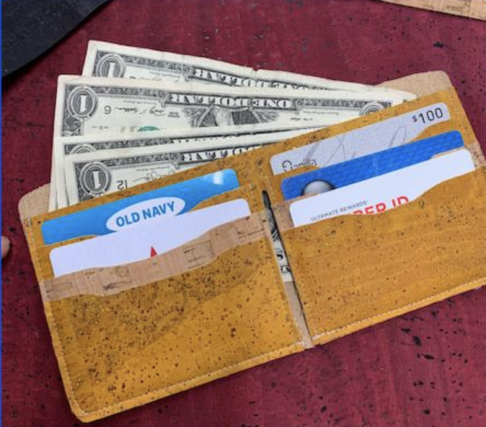 mens bifold wallet by crafty gemini