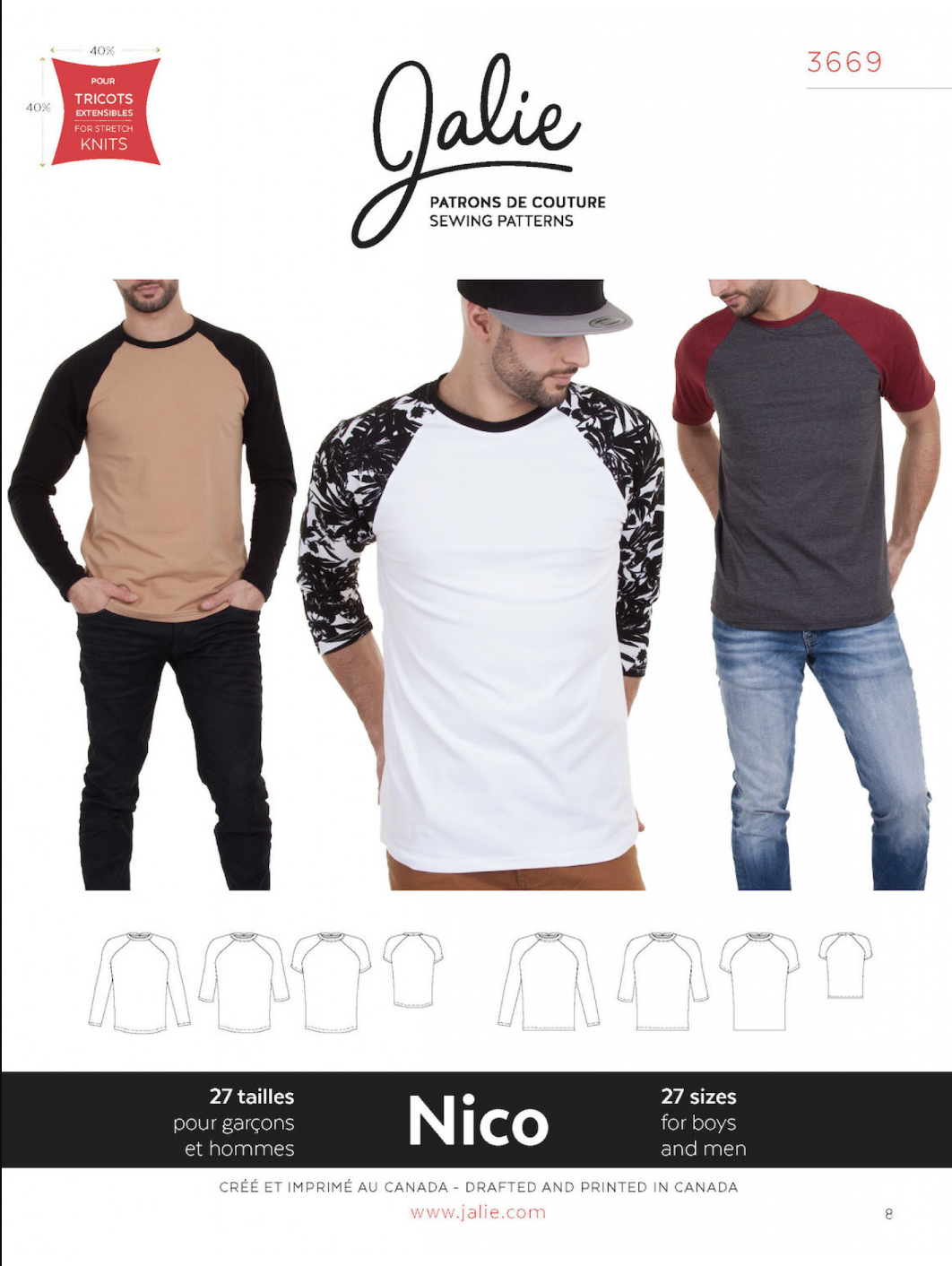 Men Raglan Tee