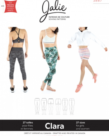 jalie 3887 clara high waisted leggings pattern