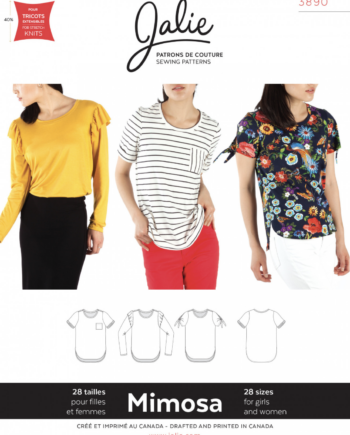 jalie 3890 mimosa scoopneck t-shirt sewing pattern