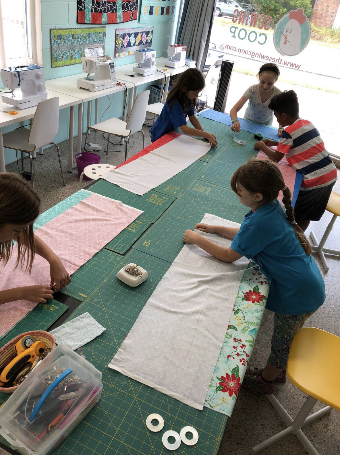 Kids Sewing Camp- Friday, June 7th: 9:00am- 2:00pm 
