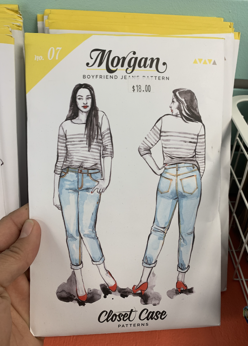 closet case morgan boyfriend jeans sewing pattern
