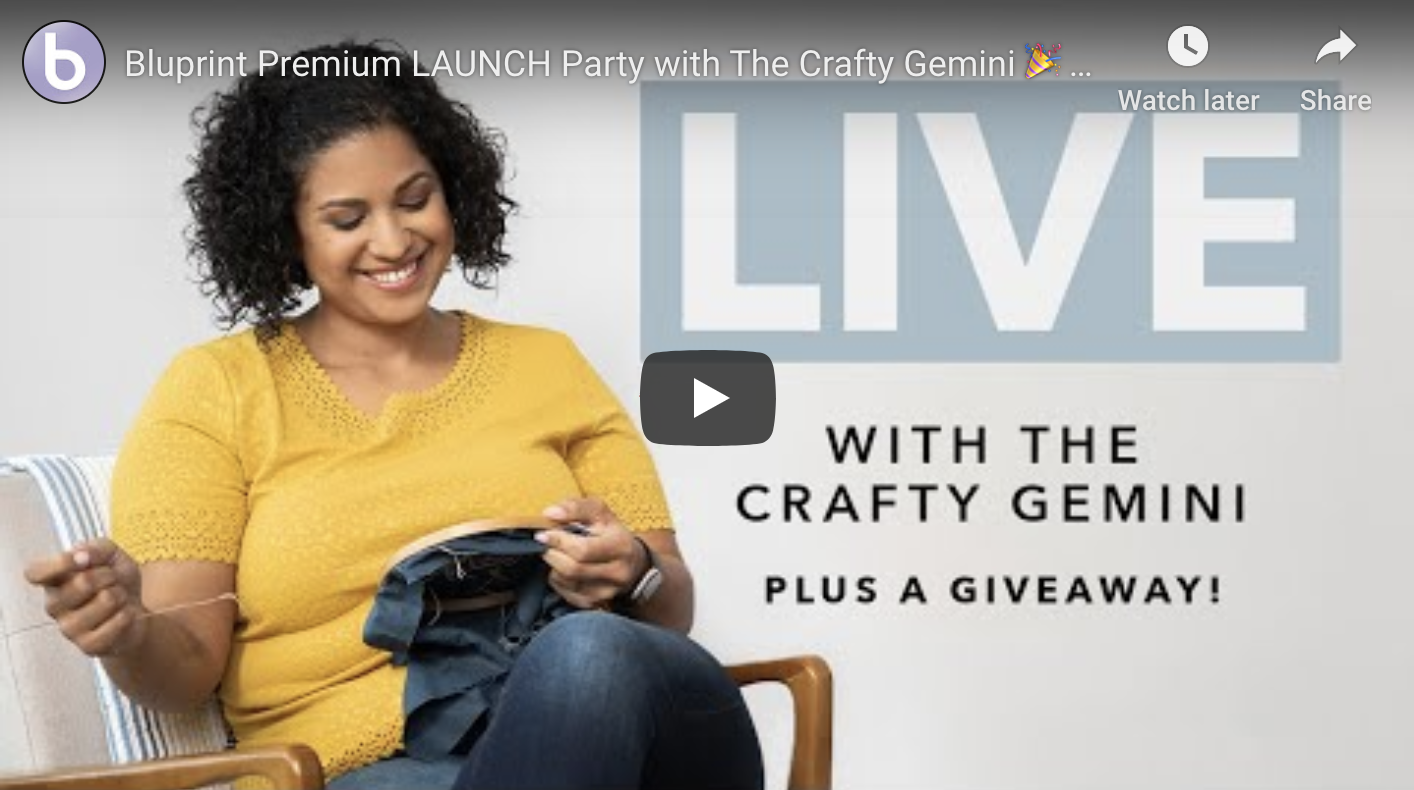 live unboxing of bluprint premium with crafty gemini