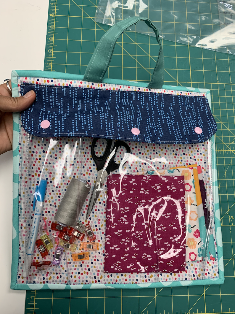duo project bag by crafty gemini