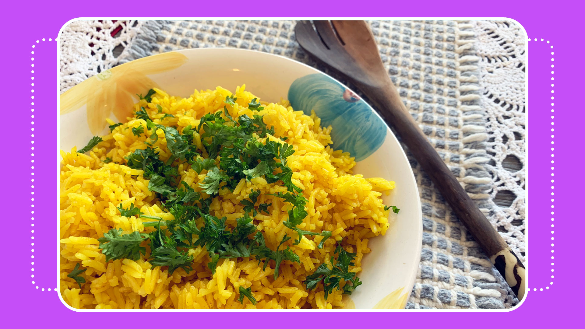 cooking turmeric rice recipe with crafty gemini easy fast