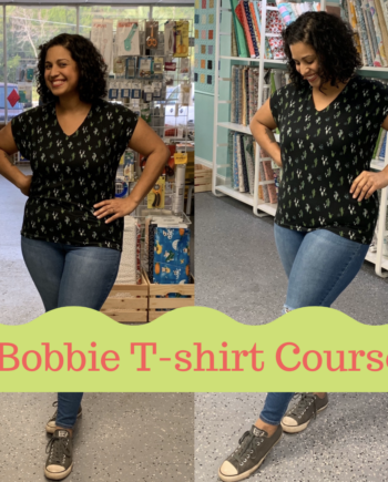 jalie 3880 bobbie t-shirt video course with crafty gemini