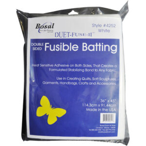 Bosal Single Sided Light Fusible Batting, 45 x 36