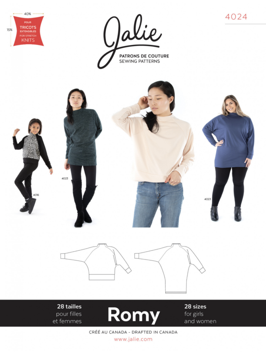 jalie 4024 ROMY Sweater and Tunic