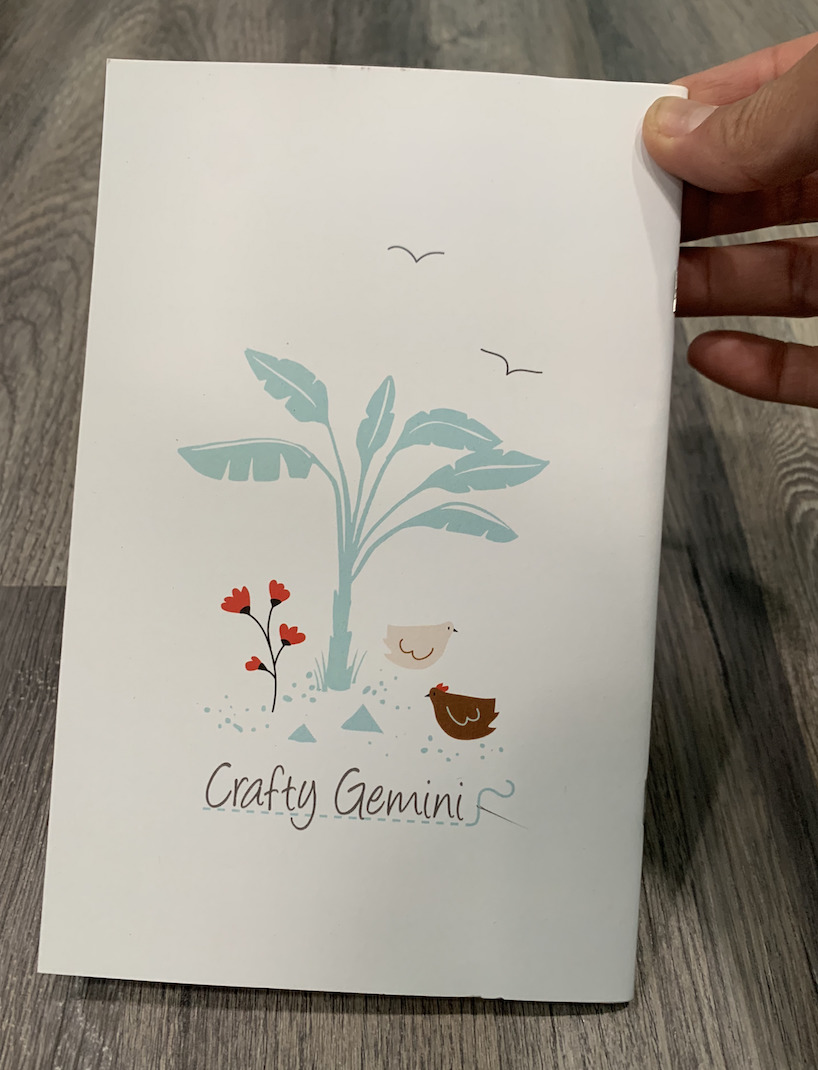 crafty gemini bullet notebook