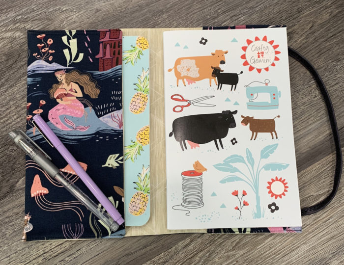 crafty gemini notebook cover course