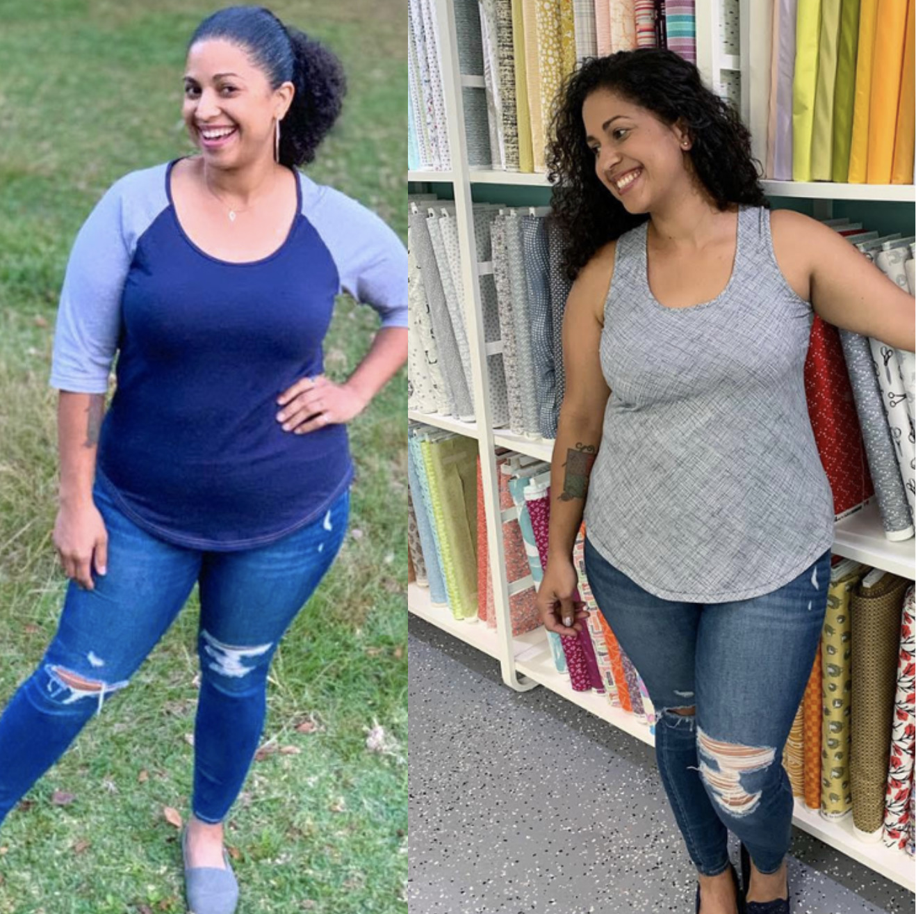 jalie 3245 raglan t-shirt online class by crafty gemini