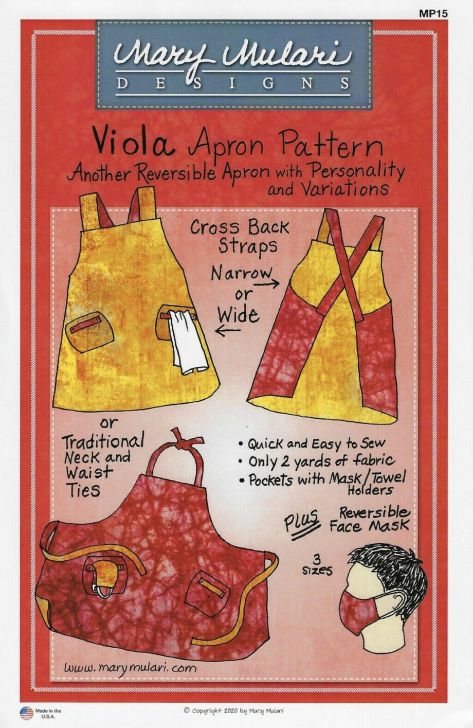 viola apron pattern by mary mulari