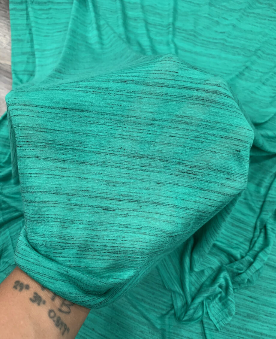 Sheer Rayon Spandex Green fabric crafty gemini