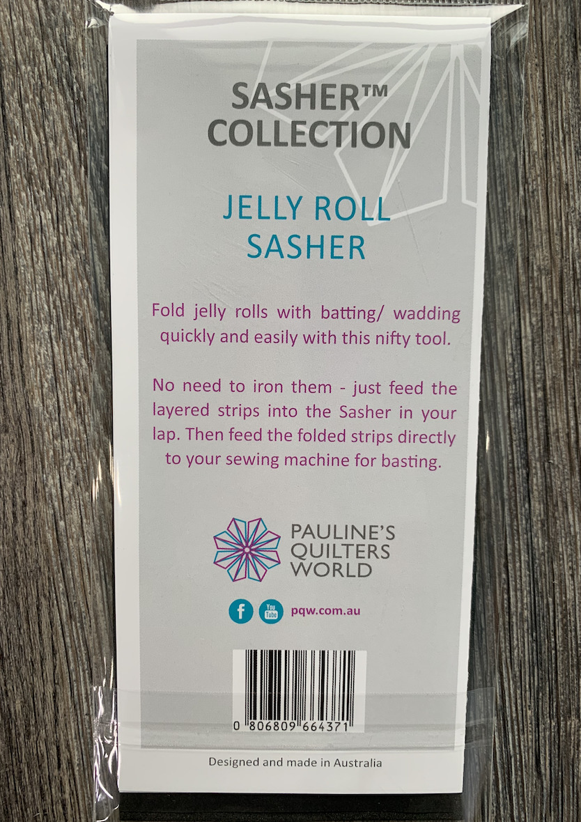jelly roll sasher tool by pauline's quilters world pqw