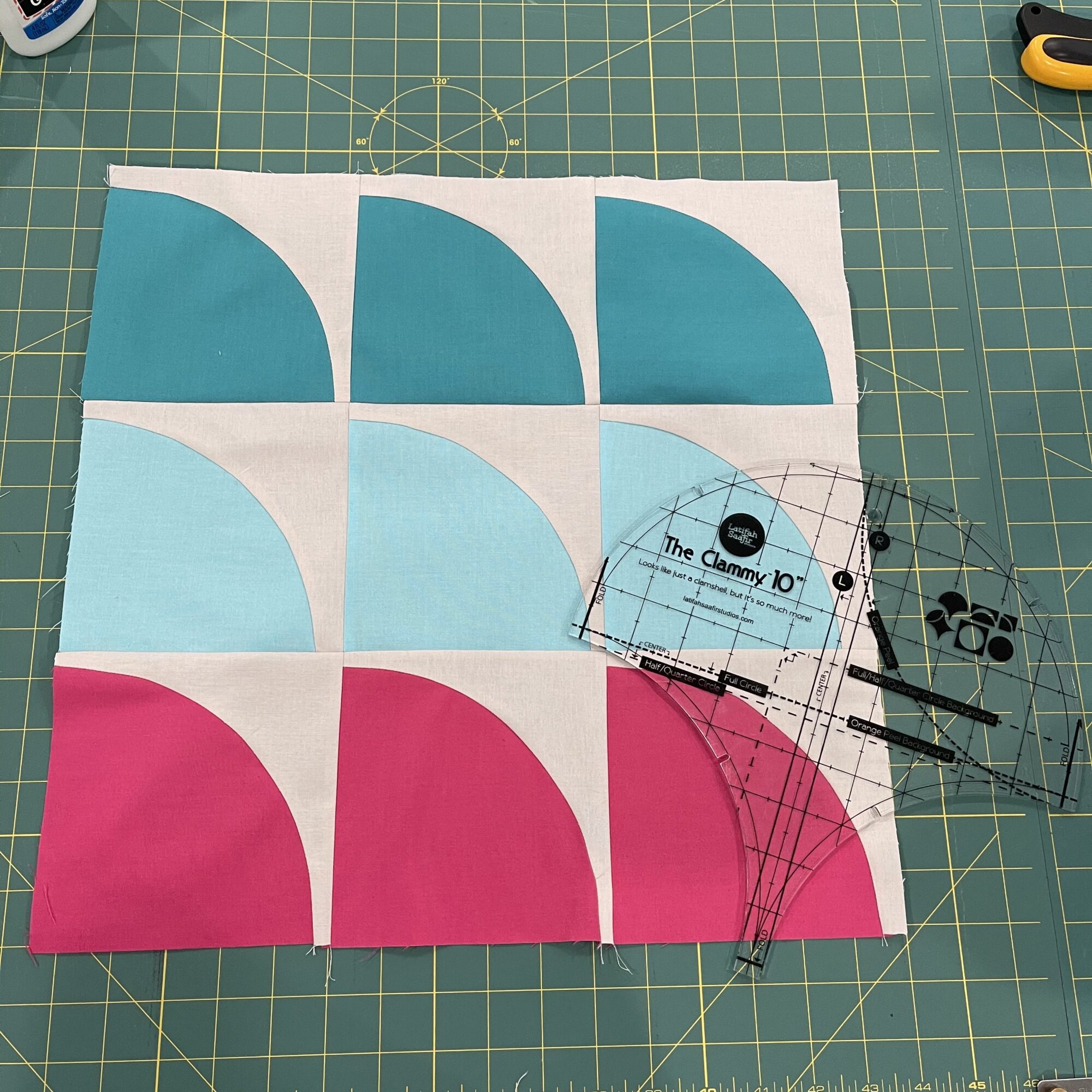 Patterns For Clammy Ruler CG Quilt Club: Clammy Edition - Crafty Gemini