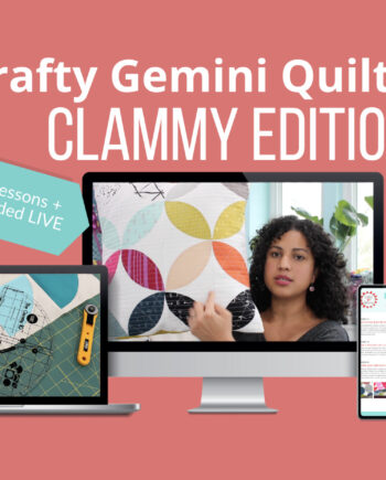 clammy quilt club by crafty gemini