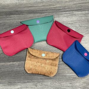 4 Pack of Faux Leather for Kendall Snap Pouch Crafty Gemini