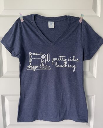 pretty sides touching Crafty Gemini ladies tee