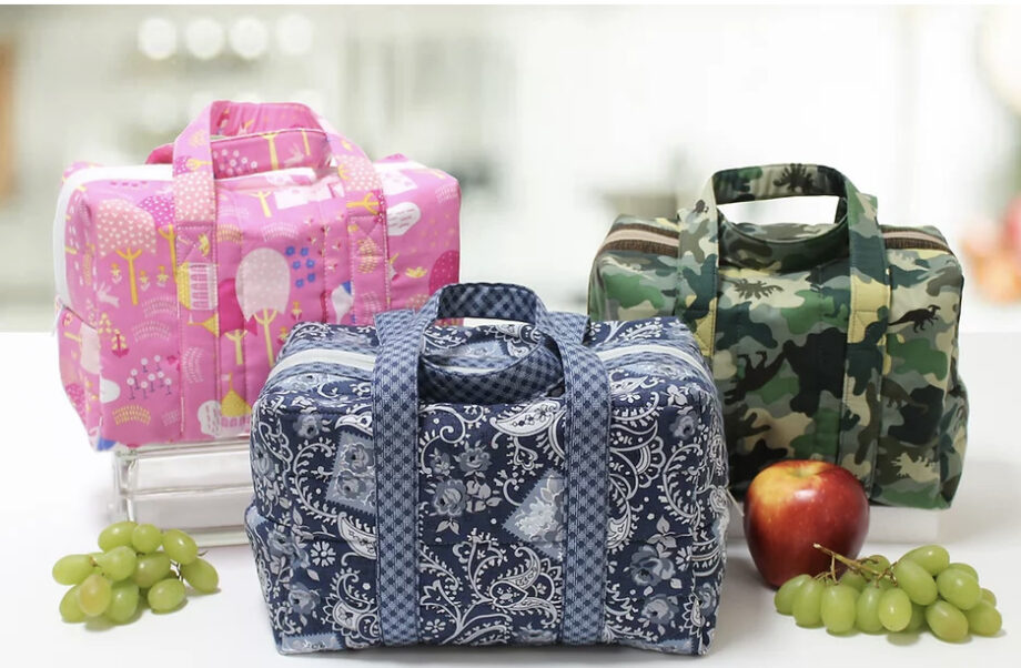 insulated lunch box by june tailor video course by crafty gemini