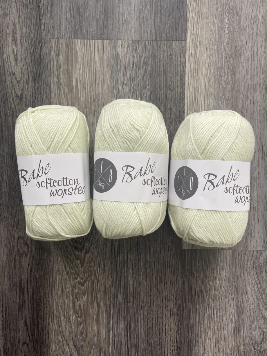babe soft cotton worsted yarn