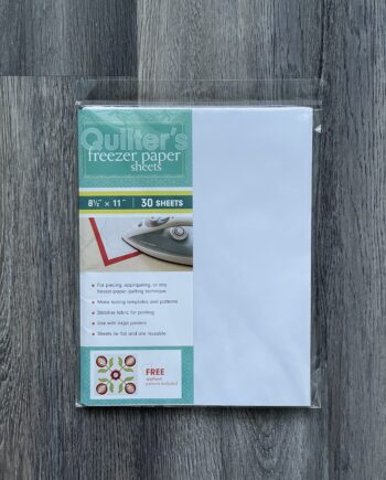 Quilters freezer paper sheets 30 pack