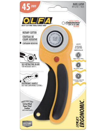 olfa 45mm ergonomic rotary cutter