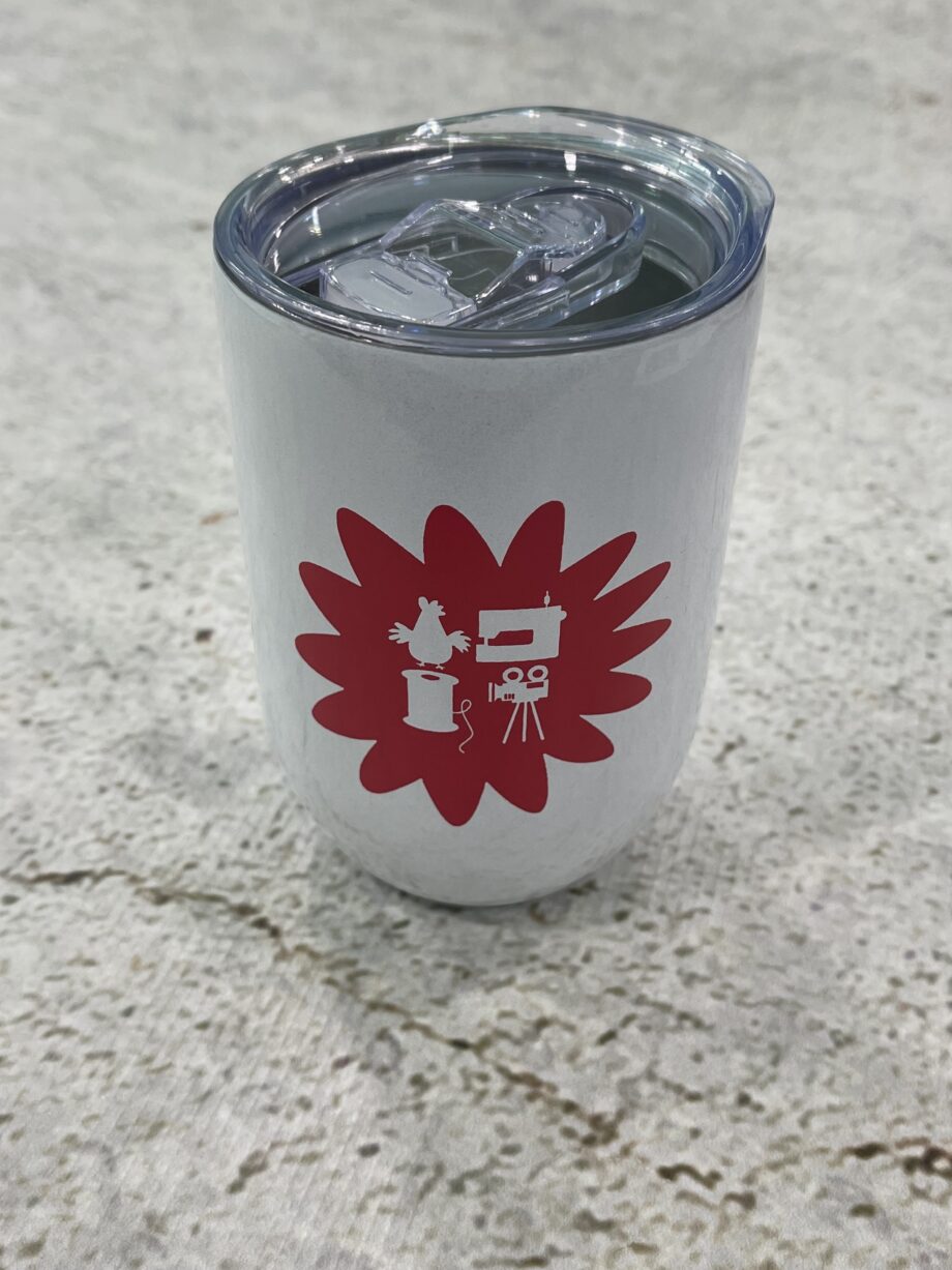 crafty gemini logo tumbler cup