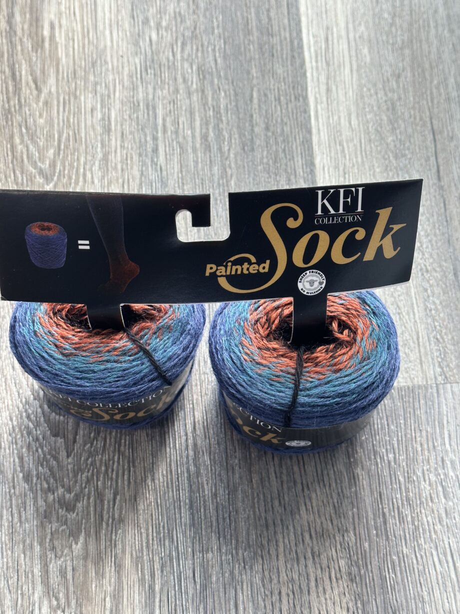 KFI Collection Painted Sock Yarn Golden Gate