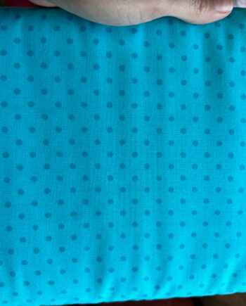 dots on turquoise cotton fabric DOT-C1820 TURQ timeless treasures