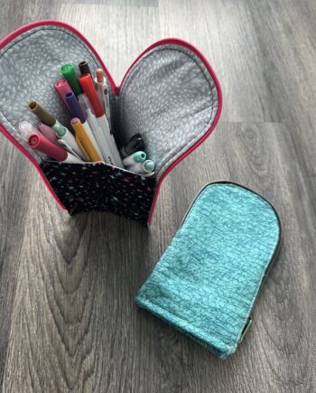 stand up pencil pouch by crafty gemini